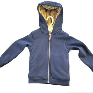 3/$25 Carter’s Navy Blue Boys Warm Hoodie Jacket Size 4T